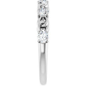Sterling Silver 1/2 CTW Natural Diamond Stackable Ring