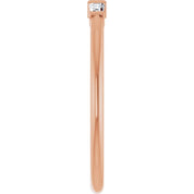 14K Rose 1/6 CTW Natural Diamond Stackable Ring