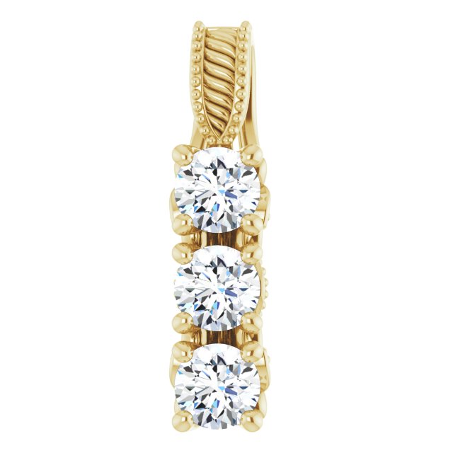 8 CTW Lab-Grown Diamond Pendant