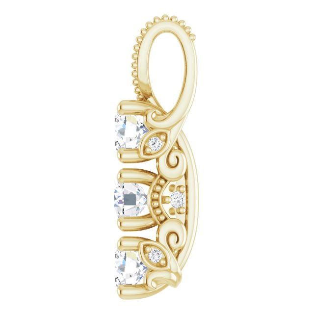 8 CTW Lab-Grown Diamond Pendant