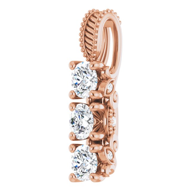 8 CTW Lab-Grown Diamond Pendant