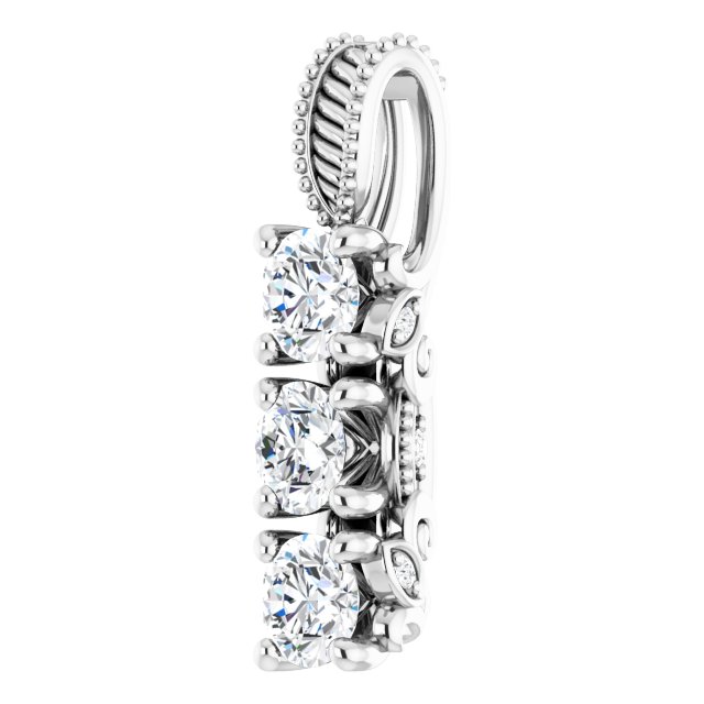 8 CTW Lab-Grown Diamond Pendant