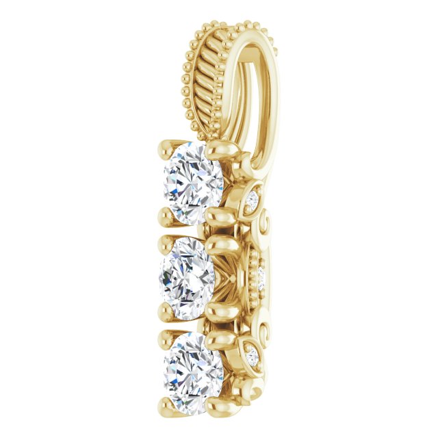 8 CTW Lab-Grown Diamond Pendant