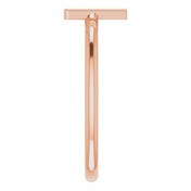 14K Rose Initial A Ring