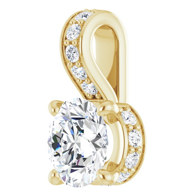 2 CTW Lab-Grown Diamond Pendant