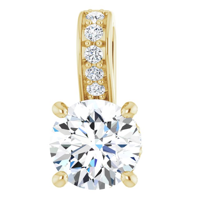 2 CTW Lab-Grown Diamond Pendant