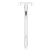 14K White Initial I Ring