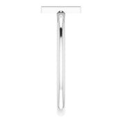 Platinum Initial H Ring