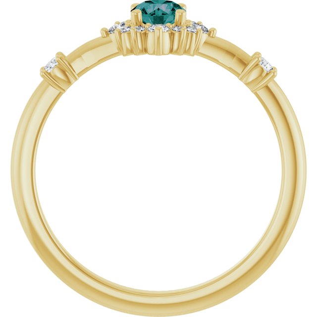6 CTW Natural Diamond Halo-Style Ring