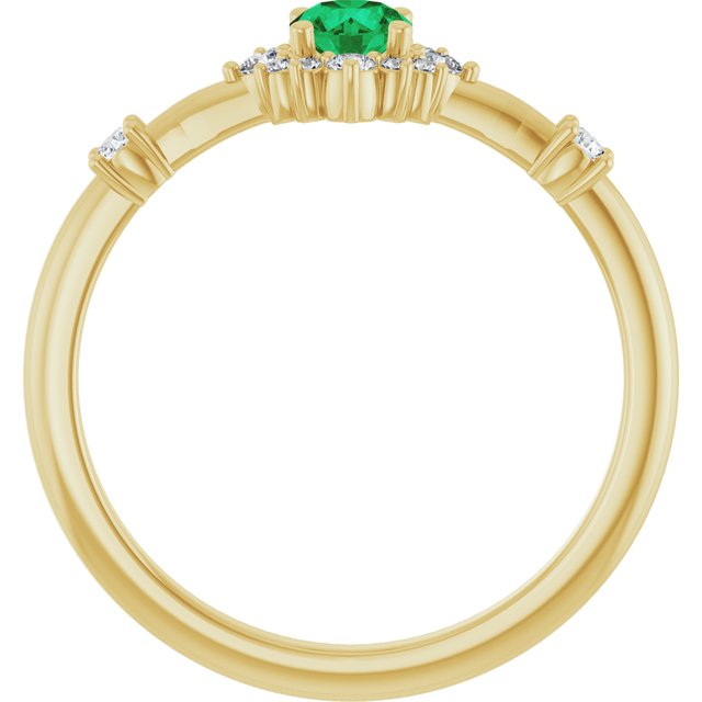 6 CTW Natural Diamond Halo-Style Ring