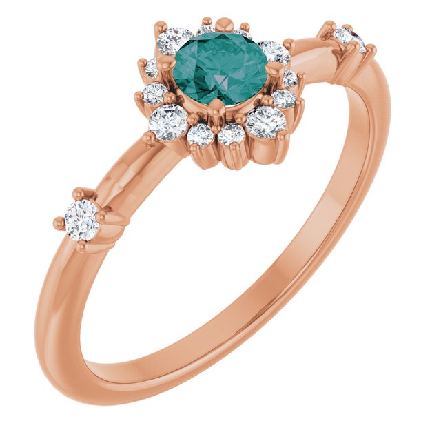 6 CTW Natural Diamond Halo-Style Ring