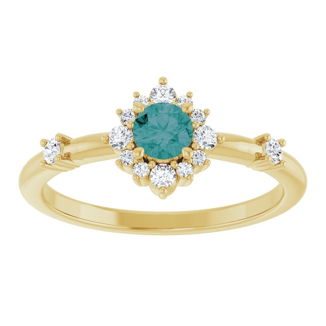 6 CTW Natural Diamond Halo-Style Ring