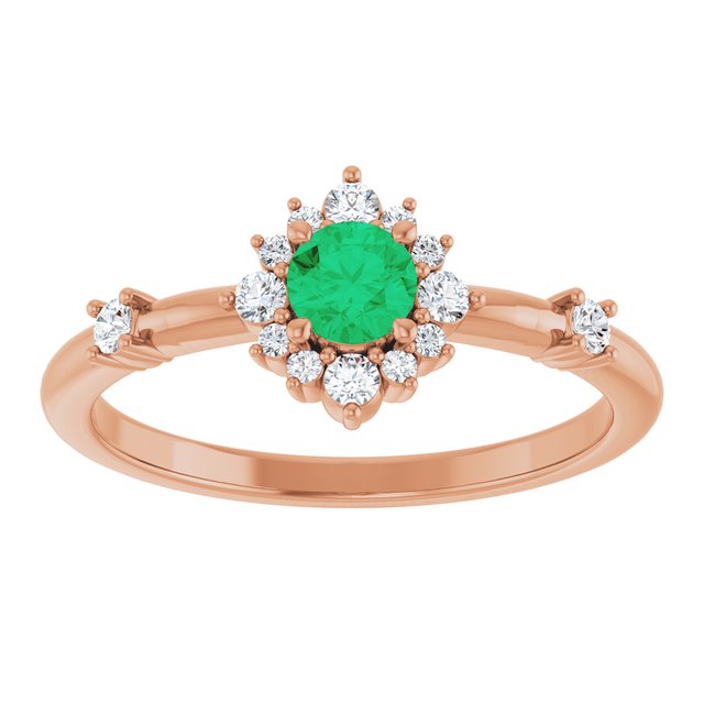 6 CTW Natural Diamond Halo-Style Ring