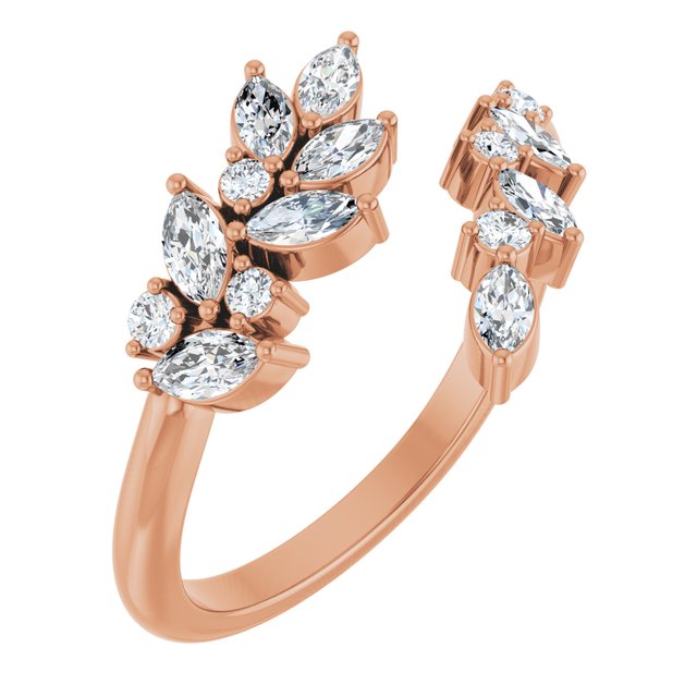 2 CTW Lab-Grown Diamond Bypass Ring