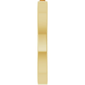 14K Yellow Natural Citrine Family Stackable Ring