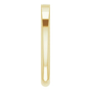 14K Yellow 1/10 CT Natural Diamond Stackable Ring