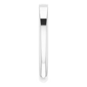Platinum 1/10 CT Natural Diamond Stackable Ring