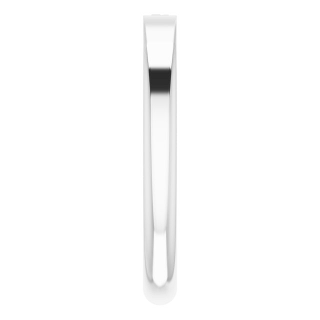 Platinum 1/10 CT Natural Diamond Stackable Ring
