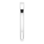 Platinum 1/10 CT Natural Diamond Stackable Ring