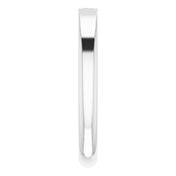 Platinum 1/10 CT Natural Diamond Stackable Ring