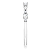 Sterling Silver 1/6 CTW Natural Diamond Stackable Ring