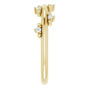 14K Yellow 1/10 CTW Natural Diamond Stackable Ring