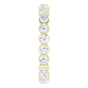 14K Yellow 1 1/3 CTW Lab-Grown Diamond  Eternity Band