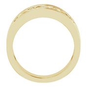 14K Yellow 5/8 CTW Natural Diamond Ring