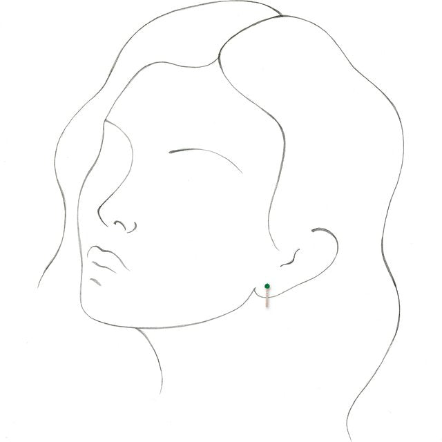 8 CTW Natural Diamond J-Hoop Earrings