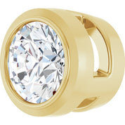 14K Yellow 1/6 CTW Lab-Grown Diamond Slide Pendant
