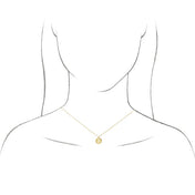 18K Rose Gold-Plated Sterling Silver Initial A Pendant