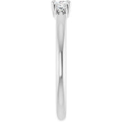 Platinum 1/3 CTW Natural Diamond Stackable Ring