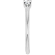Platinum 1/3 CTW Natural Diamond Stackable Ring