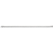 14K White 5 CTW Natural Diamond Line 7 1/4" Bracelet