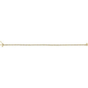 14K Yellow 3 CTW Natural Diamond Line 7 1/4" Bracelet