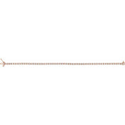 14K Rose 3 CTW Natural Diamond Line 7 1/4" Bracelet
