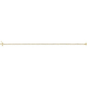 14K Yellow 1 CTW Natural Diamond Line 7 1/4" Bracelet