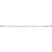 14K White 1 CTW Natural Diamond Illusion-Set Line 7" Bracelet