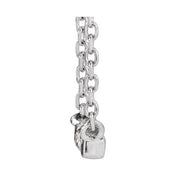 14K .03 CTW Natural Diamond French-Set Bar 18" Necklace