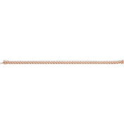 14K Rose 5 CTW Lab-Grown Diamond Line 7 1/4" Bracelet
