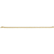 14K Yellow 4 CTW Lab-Grown Diamond Line 7 1/4" Bracelet