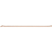 14K Rose 3 CTW Natural Diamond Line 7 1/4" Bracelet