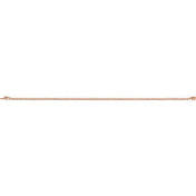 14K Rose 1 CTW Natural Diamond Line 7 1/4" Bracelet
