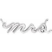 10K 15x4.47 mm Mrs Necklace Center