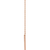Platinum 1/10 CTW Natural Diamond Hexagon 16" Necklace
