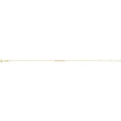 14K Yellow Natural Ethiopian Opal Bar 6 1/2-7 1/2" Bracelet