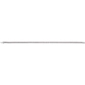 14K White 3 1/6 CTW Natural Diamond Line 7 1/4" Bracelet