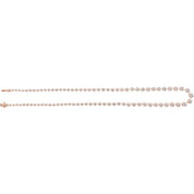 14K Rose 6 3/4 CTW Lab-Grown Diamond Line 16" Necklace