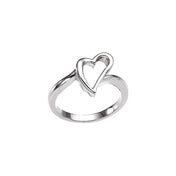 10K Heart Ring and Heart Signet Ring Collection