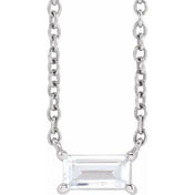 14K 1/3 CT Lab-Grown Diamond Necklace 16-18"